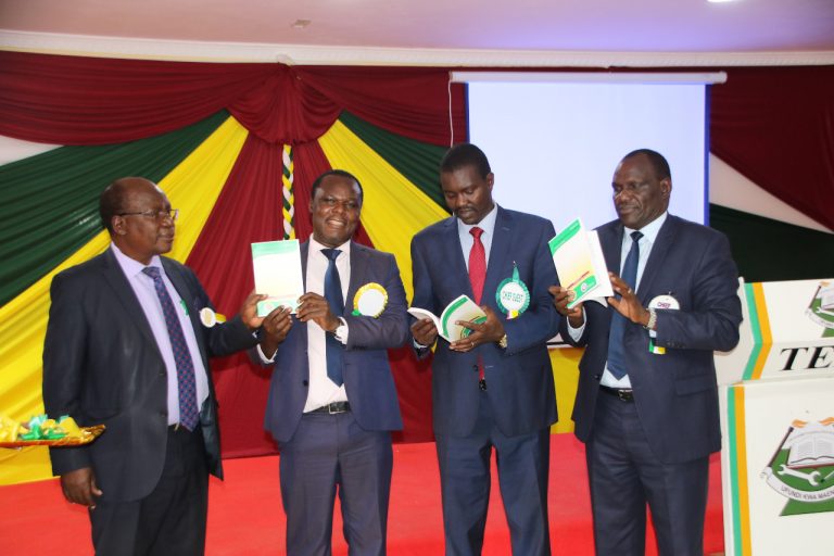 During the Launching of the Journal of TVET Research and Education at Eldoret National Polytechnic.