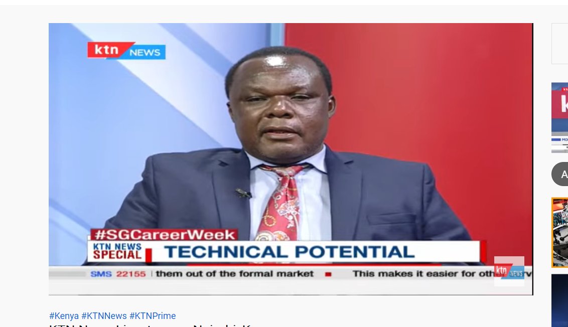 Dr. Juma Mukhwana addresses the state of Technical Education in Kenya on KTN News
