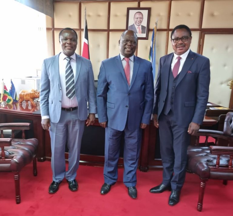 Dr Juma Mukhwana the DG of the KNQA,  Chris Khaemba Founding Director of Nova Pioneer schools and the Ps Ministry of Education Simon Nabukwesi today had a breakfast meeting to discuss about the Education Sector in Kenya and General developments in the Country.