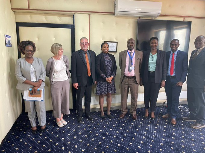 Joint MPESA Foundation Academy (MFA)&KNQA Technical teams. The purpose of the meeting was to advise MFA on Accreditation as a QAI and the registration of her qualifications in order to comply with the requirements of the KNQF Act.